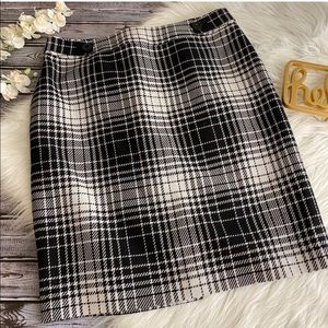 Semantiks Houndstooth Pencil Skirt, Size 12